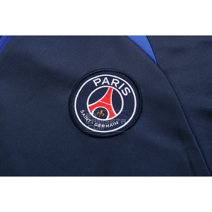 Chandal de Sudadera del Paris Saint-Germain 22-23 Azul - Haga un click en la imagen para cerrar